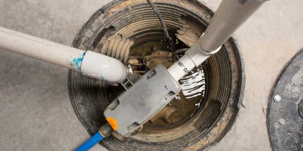 how does a sump pump work in a basement